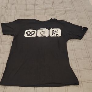 Disney Black"Eat, Drink & Be German" Graphic Tee for Men